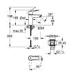 GROHE - START Mitigeur lavabo taille S, noir mat (G-235512432) - vignette
