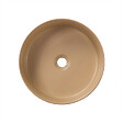 CERAMIA - Ceramia Vasque à poser ronde 36 cm hauteur 12,5 cm sans trop-plein moka mat PixL (CEPX3636MOM) - vignette
