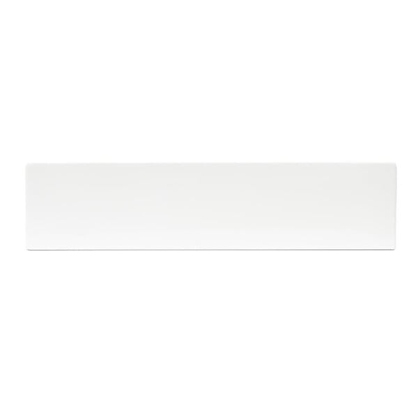 SWISS AQUA TECHNOLOGIES - Cube Way 60x42 cm lavabo suspendu en céramique avec trou pour robinetterie au milieu, sans siphon ni mitigeur, blanc (SATCW6042) - large