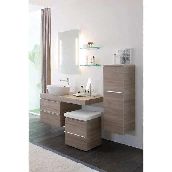 LAUFEN - Laufen Pro Vasque à poser 52x39cm sans trou pour robinetterie, avec trop-plein, Blanc (H8129640001091) - large