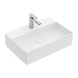 VILLEROY & BOCH - Memento 2.0 Vasque à poser rectangulaire, 60 x 42 x 14 cm, avec trop-plein, non meulé, blanc (4A076001) - vignette