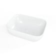 SWISS AQUA TECHNOLOGIES - Vasque à poser 45,5 x 32,5 x 13,5 cm sans trop-plein blanc mat Infinitio SAT (SATINF4532M) - vignette