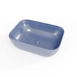 SWISS AQUA TECHNOLOGIES - Swiss Aqua Technologies Infinitio Vasque à poser 45,5 x 32,5 x 13,5 cm, sans trop-plein, Bleu foncé mat (SATINF4532DBLM) - vignette