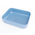 SWISS AQUA TECHNOLOGIES - Infinitio Vasque à poser 50x39 cm, sans trop-plein, Bleu mat (SATINF5039LBLM) - vignette