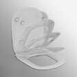GEBERIT - iCon Abattant WC SoftClose, blanc (501.660.01.1) - vignette