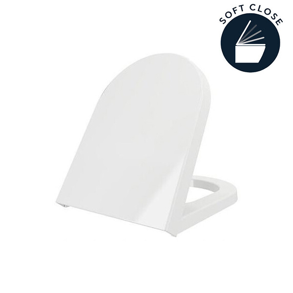 LIVEA - LIVEA Bello Abattant soft close, déclipsable, Blanc (A0301-Taormina) - large