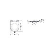 LAUFEN - Laufen Pro SLIM, abattant WC, Blanc (H8989660000001) - vignette