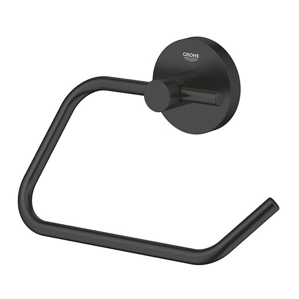GROHE - START dérouleur de papier mural, noir mat (G-412002430) - large