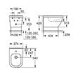 GROHE - Grohe Euro Ceramic Bidet suspendu, blanc alpin (39208000) - vignette