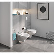 ALCA - Alca Pack Bâti support pour bidet suspendu + Bidet suspendu Grohe Bau Ceramic, blanc alpin (SetBidetGrohe-2) - vignette