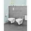ALCA - Alca Pack Bâti support pour bidet suspendu + Bidet suspendu Grohe Bau Ceramic, blanc alpin (SetBidetGrohe-2) - vignette