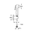 GROHE - Grohe Tempesta-F Trigger Spray 30 Support de douche mural 1 jet, chromé (26354000) - vignette