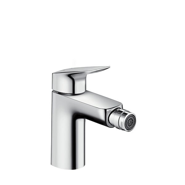HANSGROHE - Hansgrohe Logis 100 Mitigeur bidet, avec tirette et vidage synthétique, chromé (71200000) - large