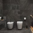 VITRA - Vitra  Integra bidet suspendu et trop-plein, 35,5x54 cm, blanc (7042-003-0288) - vignette