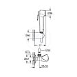 GROHE - Grohe Tempesta-F Trigger Spray 30 Ensemble avec robinet d'arrêt 1 jet, chromé (27514001) - vignette