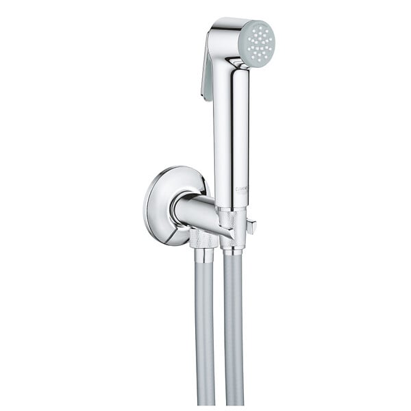 GROHE - Grohe Tempesta-F Trigger Spray 30 Ensemble avec robinet d'arrêt 1 jet, chromé (26358000) - large
