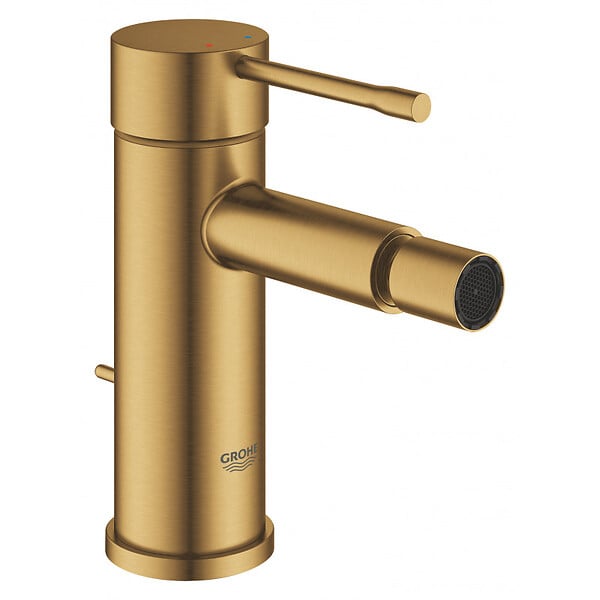 GROHE - Essence Mitigeur monocommande Bidet Taille S, Cool Sunrise brossé (32935GN1) - large