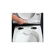 SWISS AQUA TECHNOLOGIES - Fixations pour abattant soft close SATBREP (SATBRESUP) - vignette