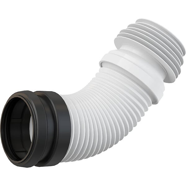 ALCA - Coude de vidage flexible pour WC, DN 90/110 (M9006) - large
