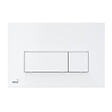 ALCA - Plaque de commande double touche blanche (M570) - vignette