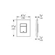 GROHE - Grohe Skate Cosmopolitan Plaque de commande Cool Sunrise brossé (38732GN0) - vignette