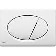 ALCA - Alca Plaque de commande double touche, Blanc (M70) - vignette