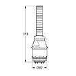 GROHE - Soupape d'évacuation Servo (43486000) - vignette