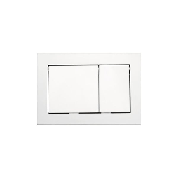 TECE - TECEbase Plaque de commande double touche, Blanc (9240700) - large