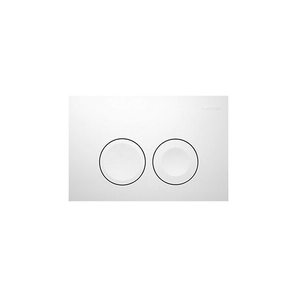 GEBERIT - Plaque de déclenchement 2 touches Blanc (115.125.11.5) - large