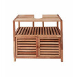 NATUREL - Meuble de salle de bain sous lavabo Naturel Home 67,5x63x35,5 cm, bois  (HOMEUM) - vignette