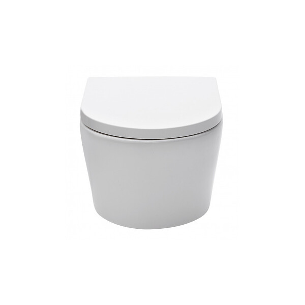GROHE - Pack WC Rapid SL + cuvette sans bride SAT, fixations cachées + plaque Skate chrome (RapidSL-SATrimless-SP) - large