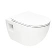 VILLEROY & BOCH - ViConnect Pro S Pack WC bâti Villeroy & Boch + WC Swiss Aqua Technologies + abattant SoftClose + plaque (VICONPROJECT-2CH) - vignette