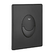 GROHE - Pack WC Bâti autoportant + WC Swiss Aqua Technologies Infinitio noir mat sans bride + Plaque noir mat - vignette