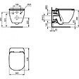 GROHE - Pack WC Rapid SL autoportant + WC sans bride AquaBlade + Abattant slim softclose + Plaque chrome + Set isolation phonique - vignette