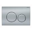 GEBERIT - Pack WC Bati Geberit UP100 + Cuvette Roca Ona sans bride fixations invisibles + Plaque chrome mat (OnaGeb9) - vignette