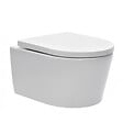 GROHE - Pack WC Bâti autoportant Rapid SL + WC SAT sans bride et fixations invisibles + Plaque Noir mat (ProjectSATrimless-KF0) - vignette