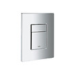GROHE - Rapid SL Pack Bâti-support + cuvette sans bride + Abattant + Plaque chrome (RAPIDSL-O.NOVO49-1) - vignette