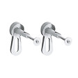 GROHE - Rapid SL Pack Bâti-support + cuvette sans bride + Abattant + Plaque chrome (RAPIDSL-O.NOVO49-1) - vignette