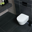 GROHE - Grohe Pack WC Rapid SL + Cuvette sans bride SAT, fixations invisibles + Plaque Chrome (RapidSL082-SATrimless-1) - vignette