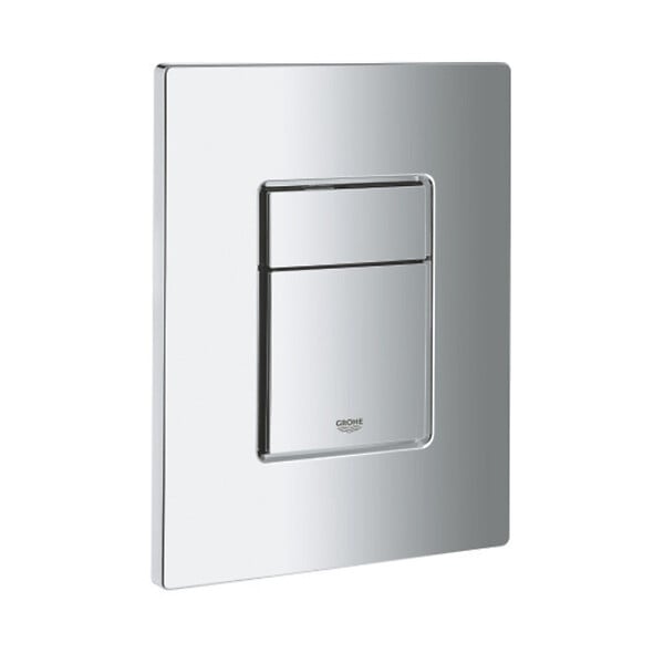 GROHE - Grohe Pack WC Rapid SL + Cuvette sans bride SAT, fixations invisibles + Plaque Chrome (RapidSL082-SATrimless-1) - large