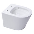 SWISS AQUA TECHNOLOGIES - Pack WC Bâti-support autoportant + WC sans bride SAT Infinitio + Abattant softclose + Plaque blanc alpin - vignette
