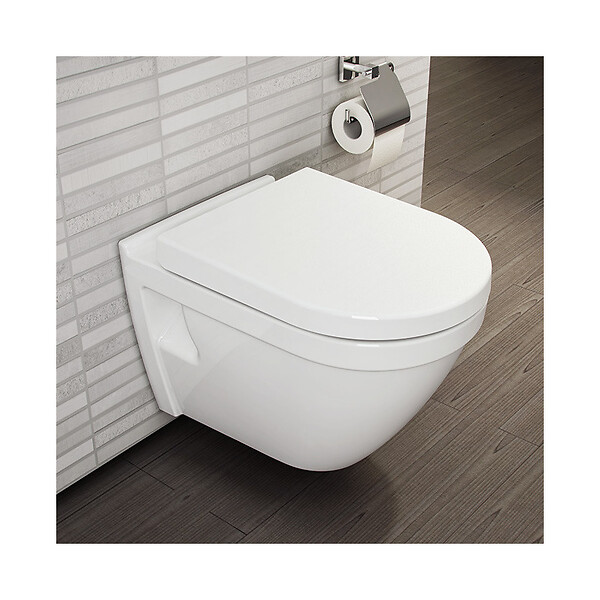GROHE - Pack WC Rapid SL + cuvette VITRA S50 avec bride + abattant softclose + Plaque de commande Skate Chrome (GROHE-S50softclose) - large