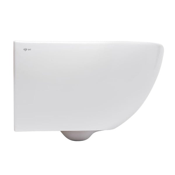 SWISS AQUA TECHNOLOGIES - Swiss Aqua Technologies Pack WC Bâti autoportant Rapid SL + WC sans bride Infinitio + Abattant softclose + Plaque chrome - large
