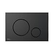 SWISS AQUA TECHNOLOGIES - Swiss Aqua Technologies Pack WC bâti-autoportant + WC SAT Infinitio sans bride fixations invisibles + Abattant softclose + Plaque noir mat - vignette