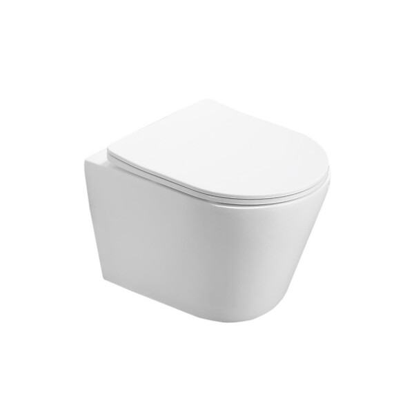 GROHE - Pack WC Bâti autoportant + WC Swiss Aqua Technologies Infinitio sans bride + Plaque noir mat (Autoportant-Infinitio-KF0) - large