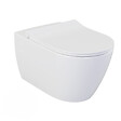 GROHE - Pack WC Bâti-autoportant Rapid SL + WC sans bride Bello + Abattant softclose + Plaque chrome (ProjectBello-1) - vignette