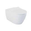 GROHE - Pack WC Bâti Autoportant Solido + Cuvette Bello + Abattant soft close  + Plaque Chrome (AUTOPORTANT-BELLO-1) - vignette