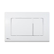 SWISS AQUA TECHNOLOGIES - Pack WC bâti-autoportant + WC sans bride SAT Infinitio avec fonction bidet thermostatique + Abattant softclose + Plaque blanche - vignette
