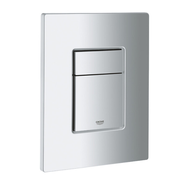 GROHE - Pack WC Bâti Autoportant Rapid SL + WC sans bride Integra + Abattant softclose + Plaque chrome (ProjectIntegraRimless-1) - large
