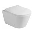 GEBERIT - Pack WC Bati-support Geberit Duofix UP100 + WC sans bride Lucco Avva avec fixations invisibles + Abattant softclose + Plaque - vignette